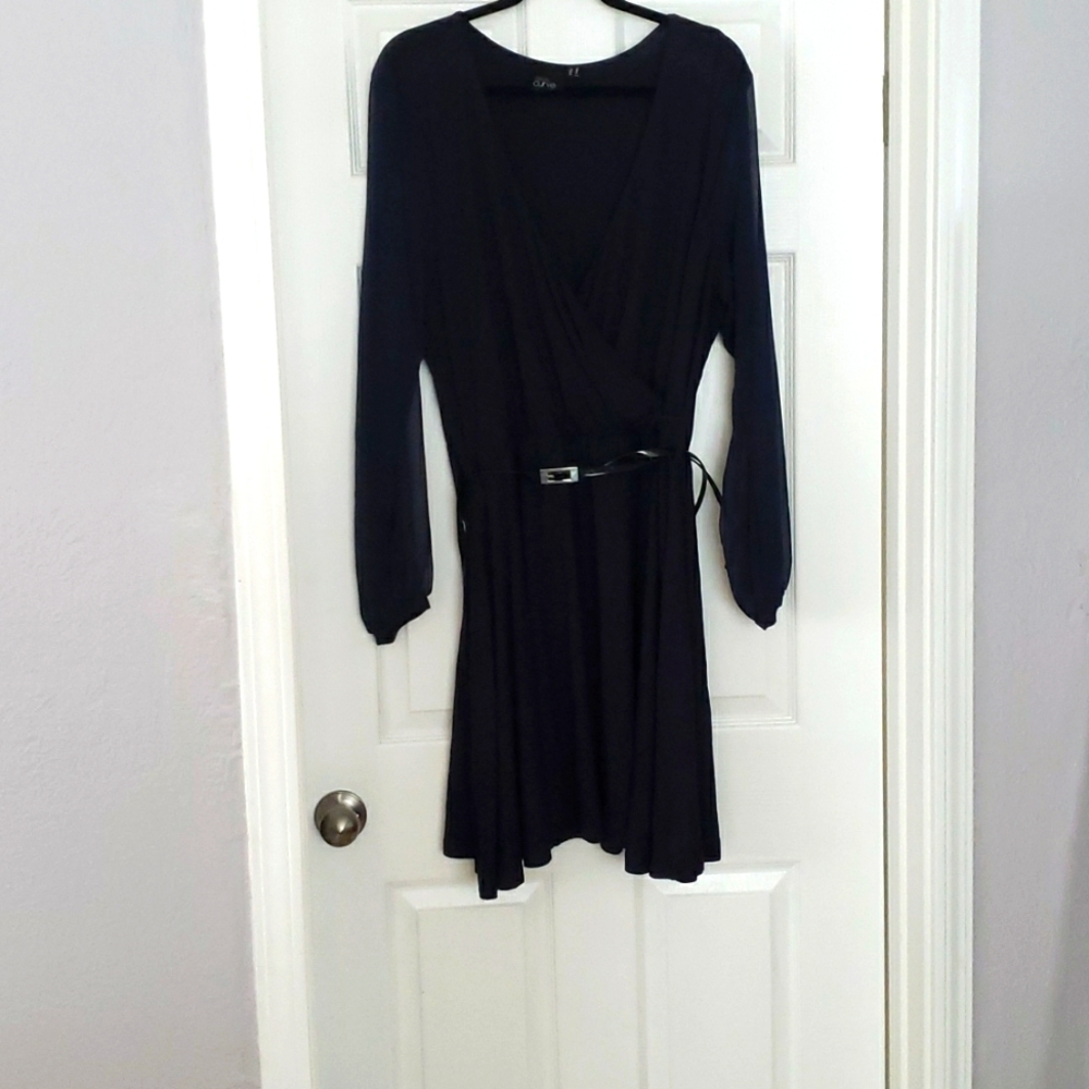 Navy Blue skater dress